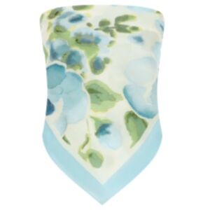 Peony Floral Isles Back Tie Top